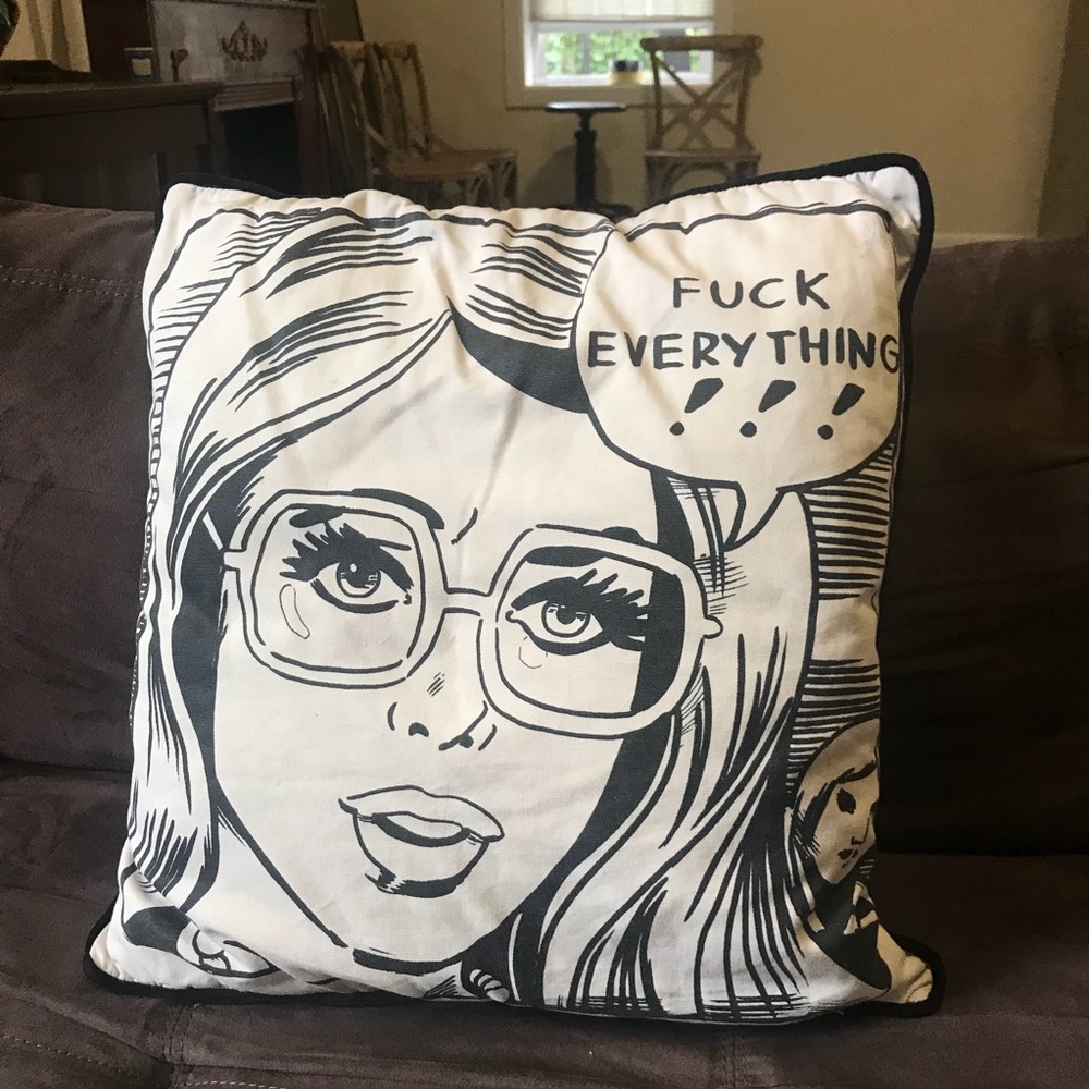 Cheeky pillow